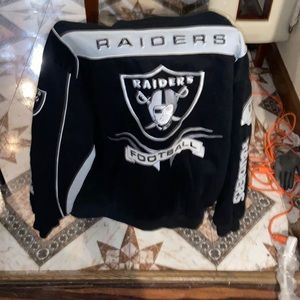 Raiders jacket like new no marks